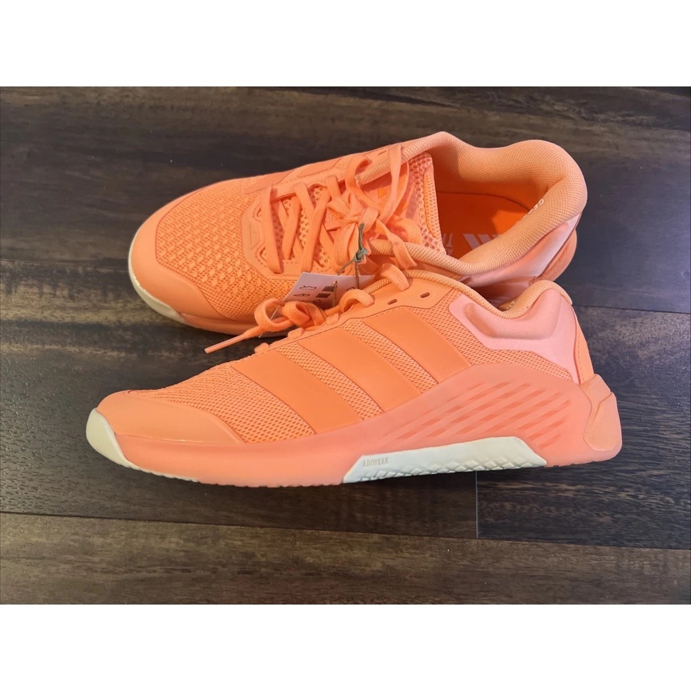 New Adidas Womens Drop set 4 Power Training Lifting Shoes Size 6.5 Orange